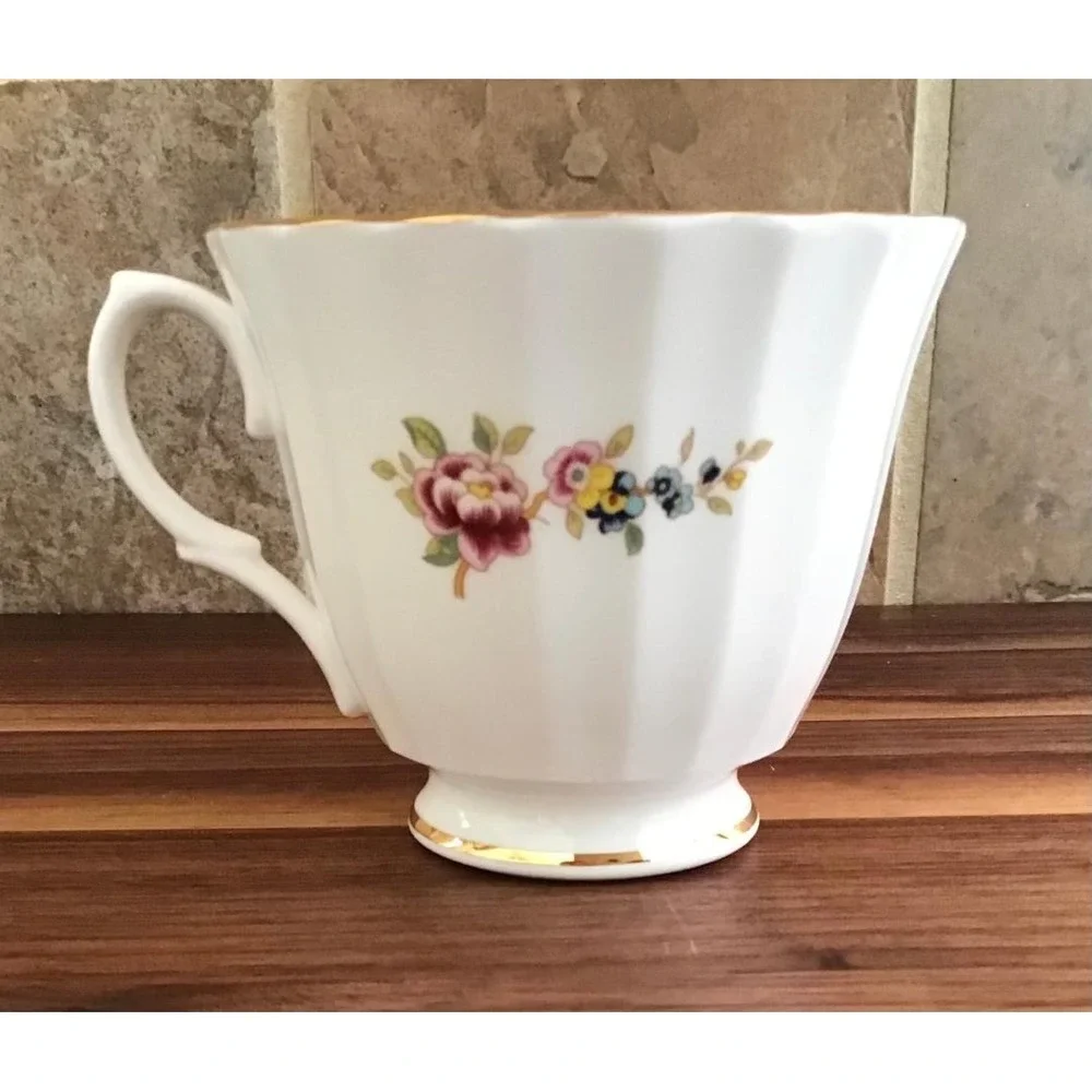 Duchess Blue Bird Teacup and Saucer Set Fine Bone China England Traditional